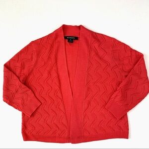 89th & MADISON Women’s Crocheted cardigan sweater